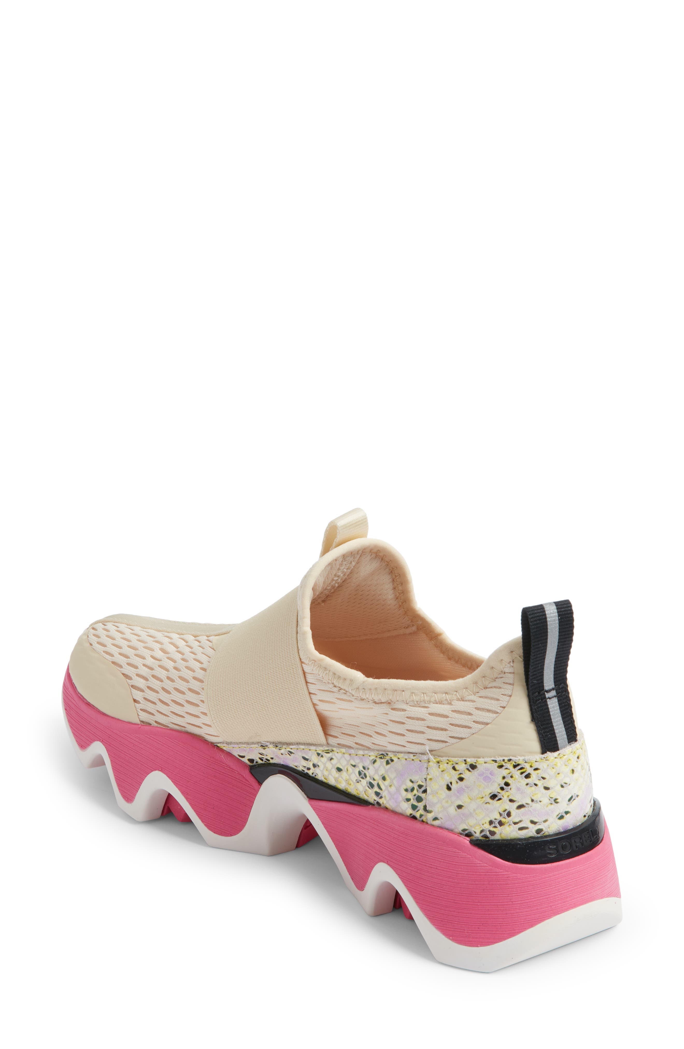 Kinetic™ Impact II Strap Slip-On Sneaker, Alternate, color, BLEACHED CERAMIC/ FUCHSIA FIZZ