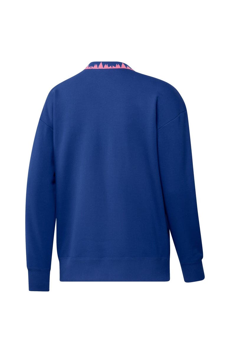 adidas Men's adidas Blue Juventus Lifestyle Pullover Sweatshirt, Alternate, color, Blue