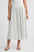 Caslon® Linen Blend Skirt