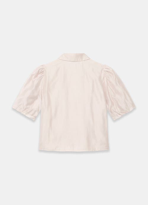 Mint Velvet Puff Sleeve Smock Shirt In Neutral