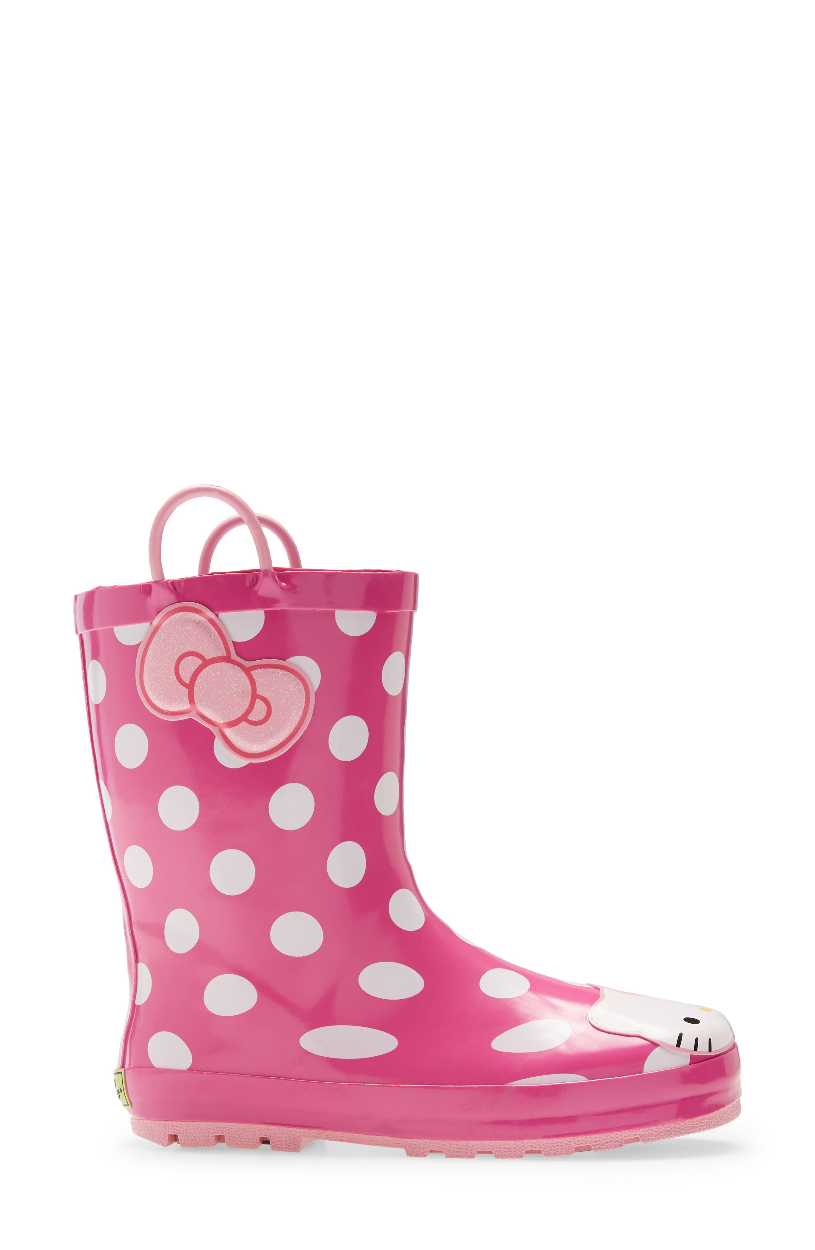 Western Chief Hello Kitty<sup>®</sup> - Cutie Dot Waterproof Rain Boot, Alternate, color, 