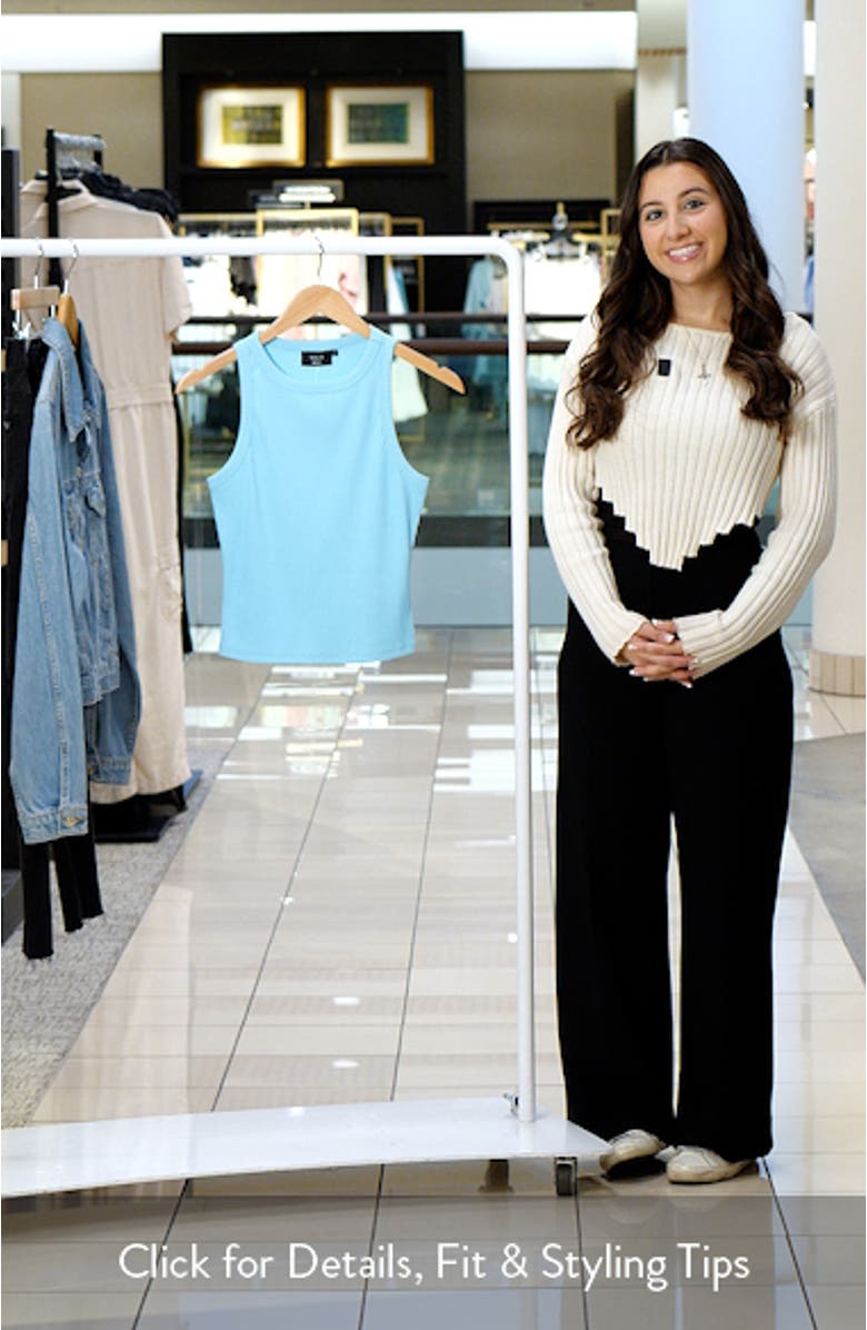 Jocey Rib Stretch Cotton Blend Tank, sales video thumbnail