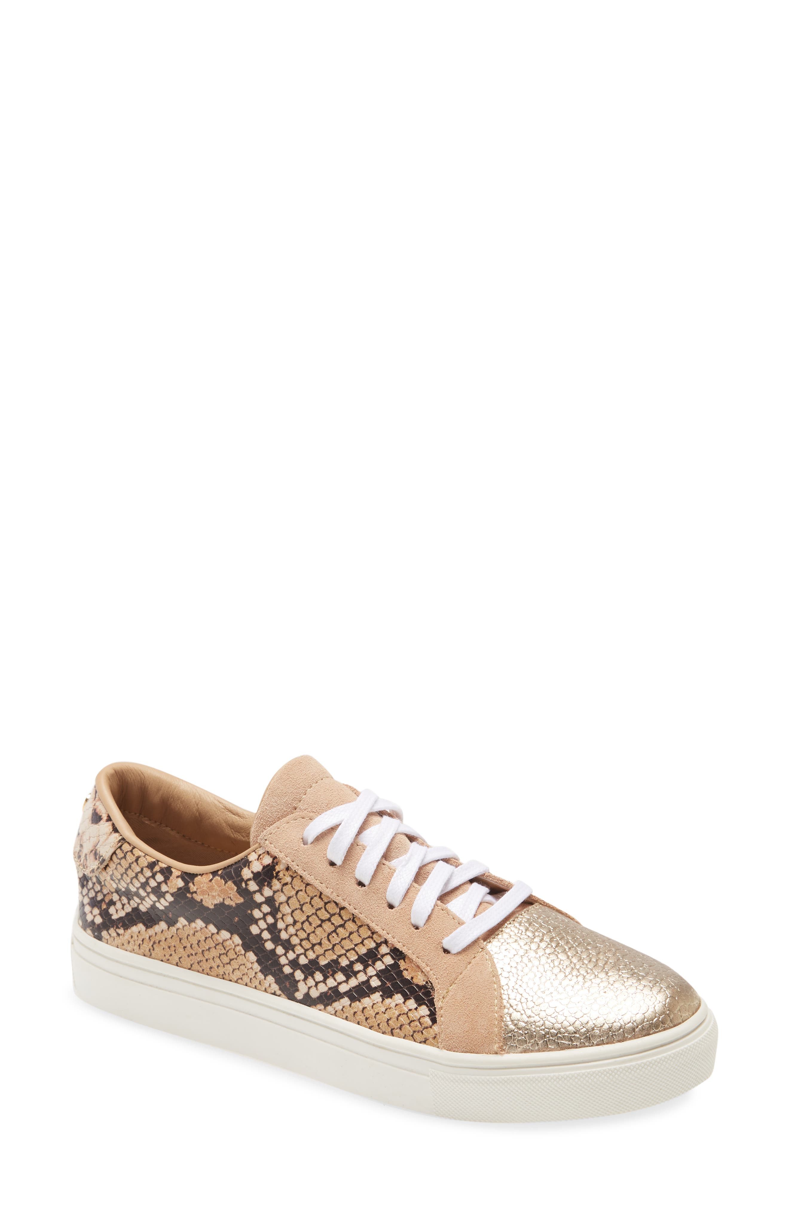 Kaanas London Snake Embossed Sneaker, Main, color, 