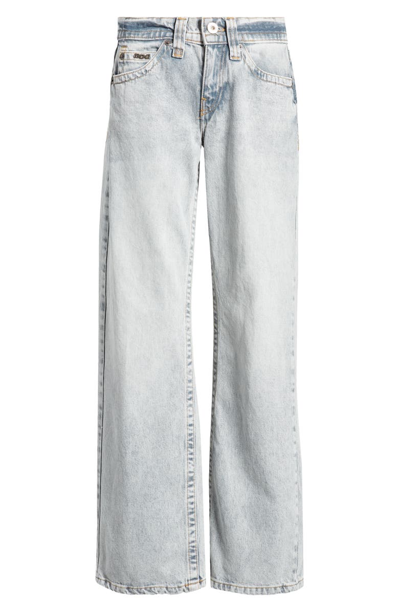 BDG Urban Outfitters Kayla Low Rider Wide Leg Jeans, Alternate, color, Grey