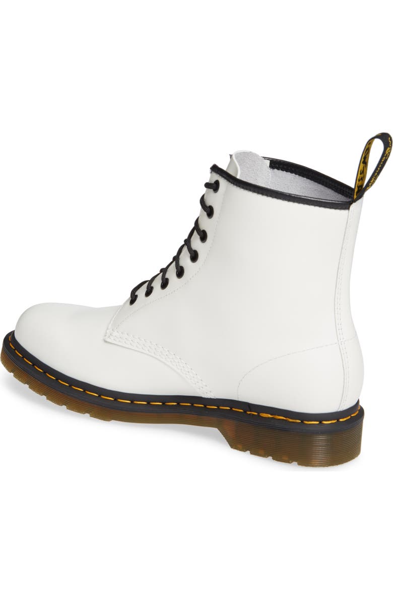 Dr. Martens 1460 Boot, Alternate, color, White Smoo