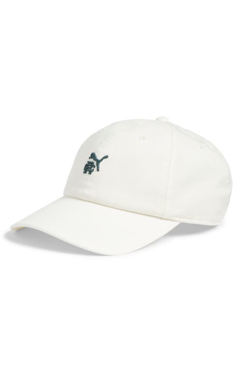 Puma Golf X Reigning Champ Baseball Cap In White