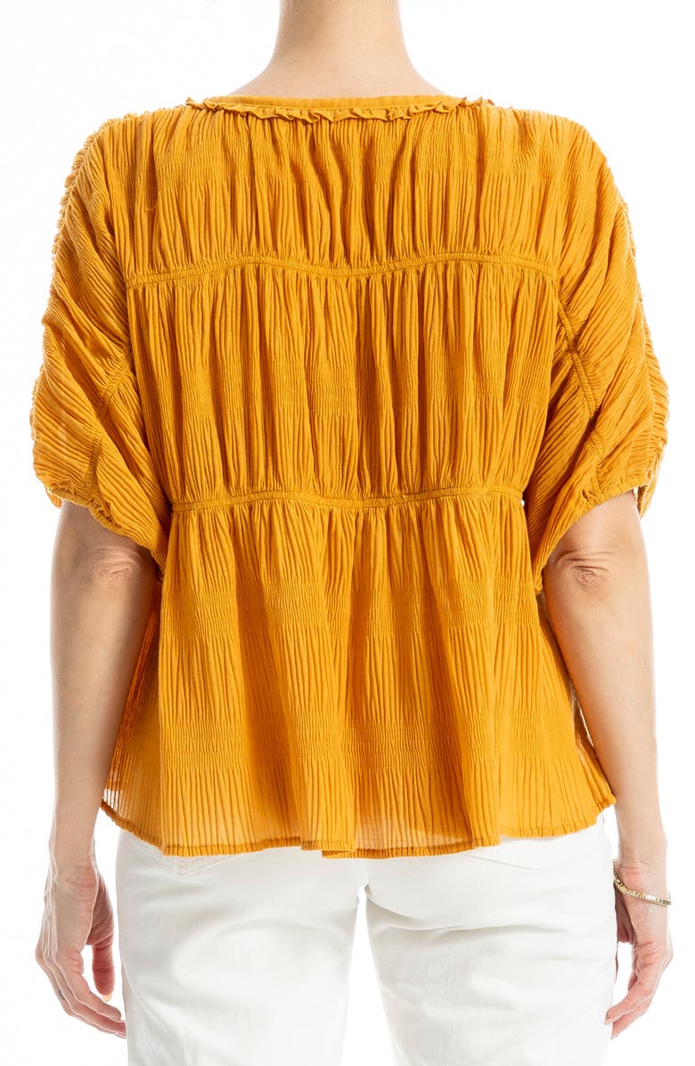 MAX STUDIO Textured Top, Alternate, color, Persimmon
