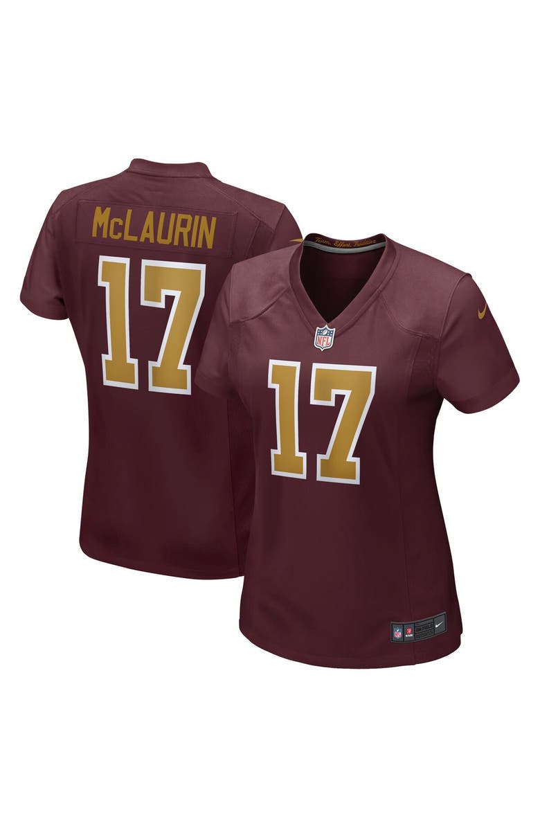 Nike Women's Nike Terry McLaurin Burgundy Washington Football Team Alternate Game Jersey, Main, color, 