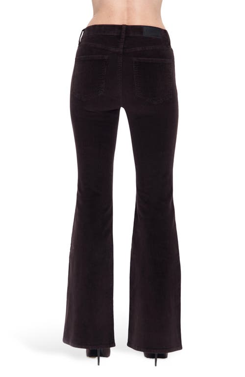 Pistola Kinsley Corduroy Flare Jeans In Black