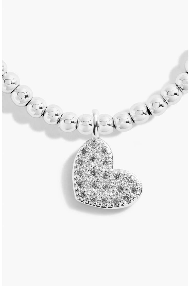 A Little 'Happy Birthday' Bracelet, Alternate, color, Metallic Silver