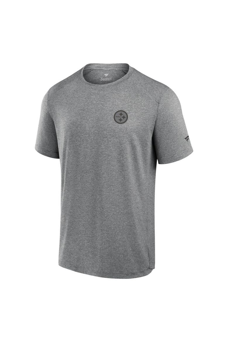Men's Fanatics Signature Black Pittsburgh Steelers Front Office Tech T-Shirt, Alternate, color, Black