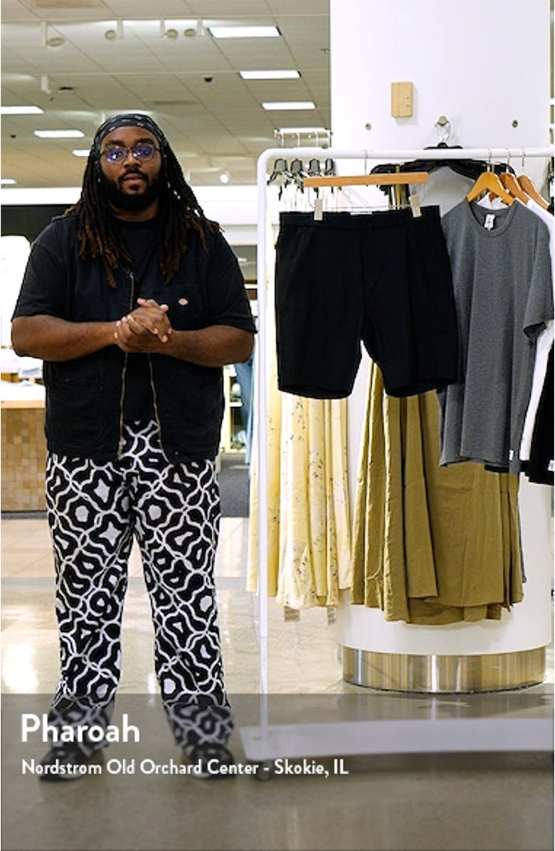 Stretch Warp Knit Standard Coach's 9-Inch Shorts, sales video thumbnail