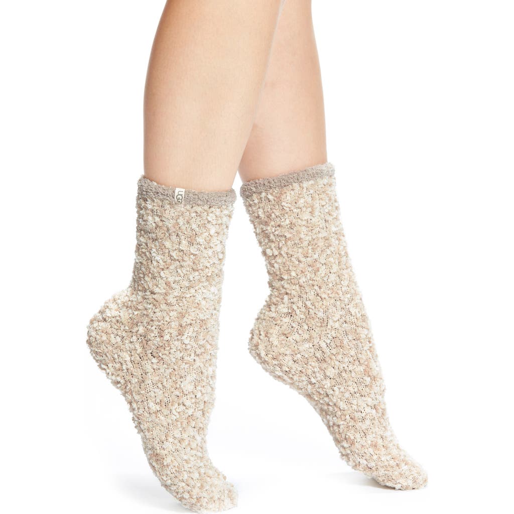 Ugg(r) Chenille Crew Socks In Gray