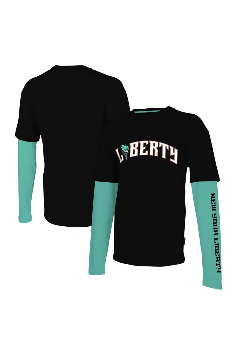 Unisex Stadium Essentials Black New York Liberty Spectator Long Sleeve T-Shirt, Main, color, Black