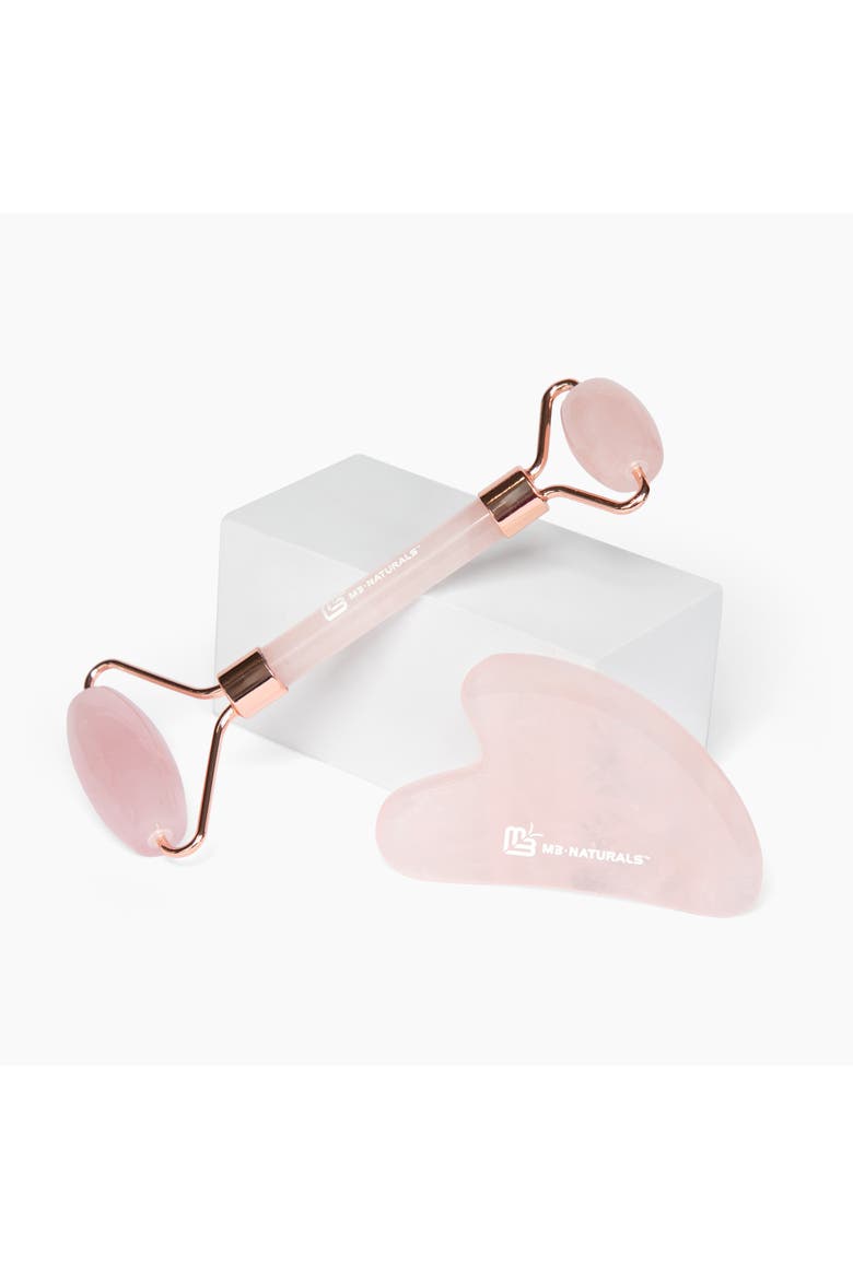Gua Sha & Face Roller Bundle, Alternate, color, None