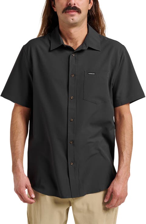 Allport Classic Short Sleeve Performance Button-Up Shirt