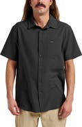 Quiksilver Allport Classic Short Sleeve Performance Button-Up Shirt