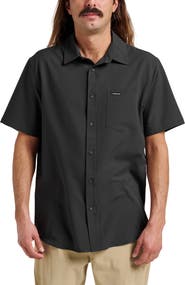 Quiksilver Allport Classic Short Sleeve Performance Button-Up Shirt