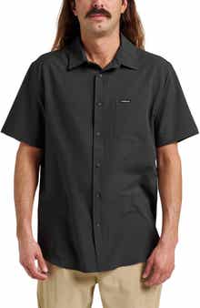 Quiksilver Allport Classic Short Sleeve Performance Button-Up Shirt