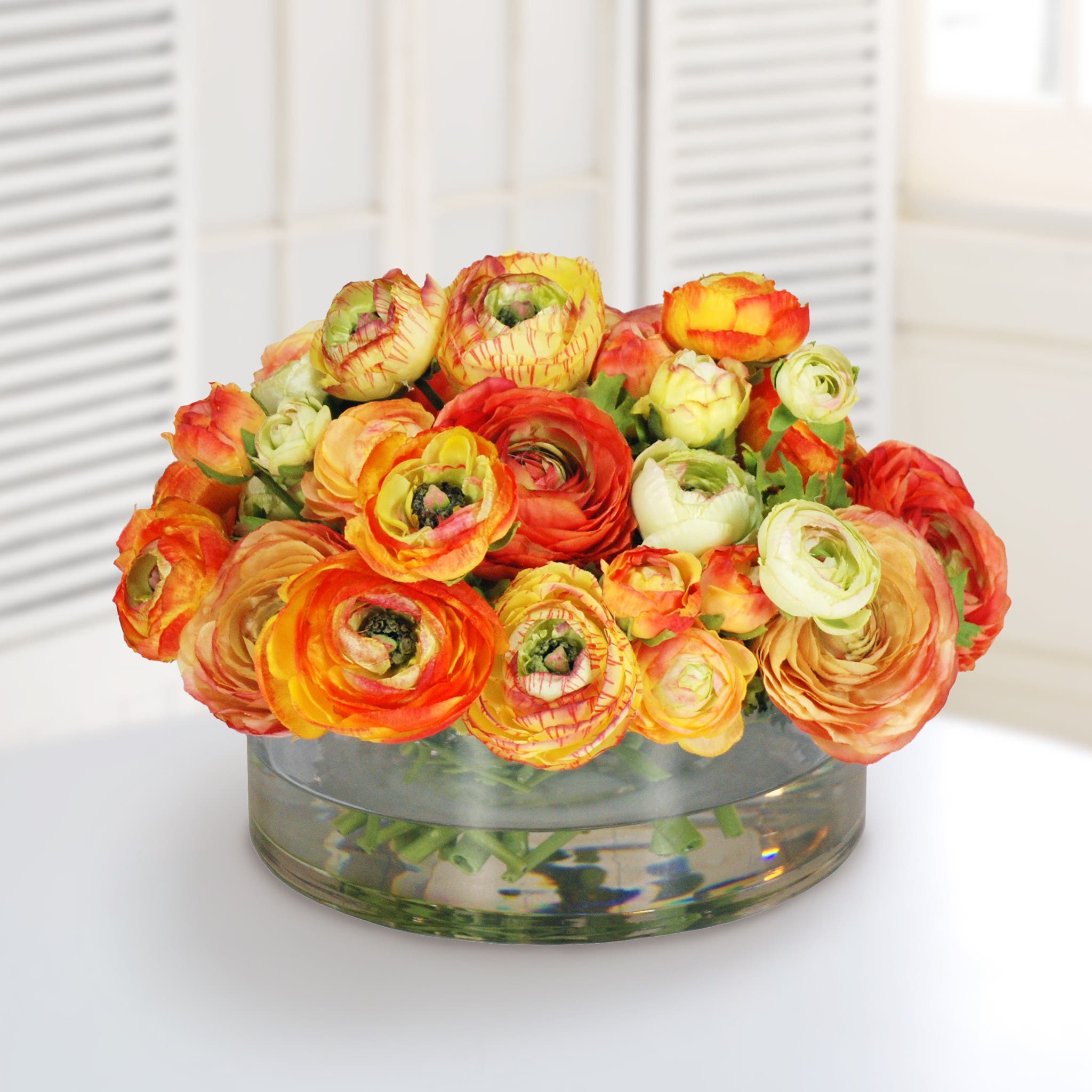 Winward Home Mixed Orange Ranunculus | Nordstrom