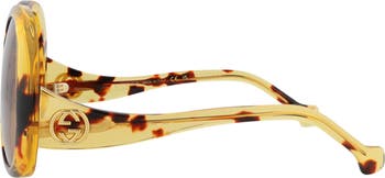 55mm Oversize Square Sunglasses