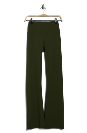 Z By Zella Serenity High Waist Flare Leggings In Green