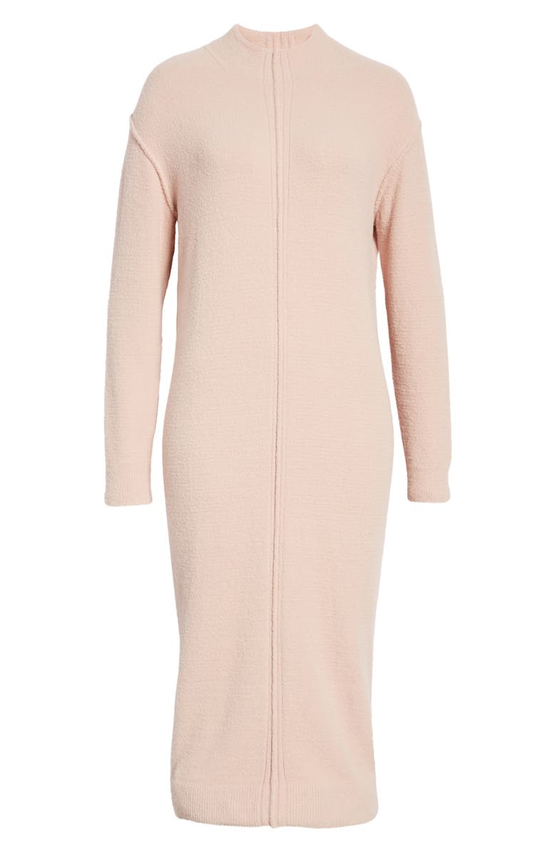 Caslon<sup>®</sup> Funnel Neck Long Sleeve Dress, Alternate, color, 