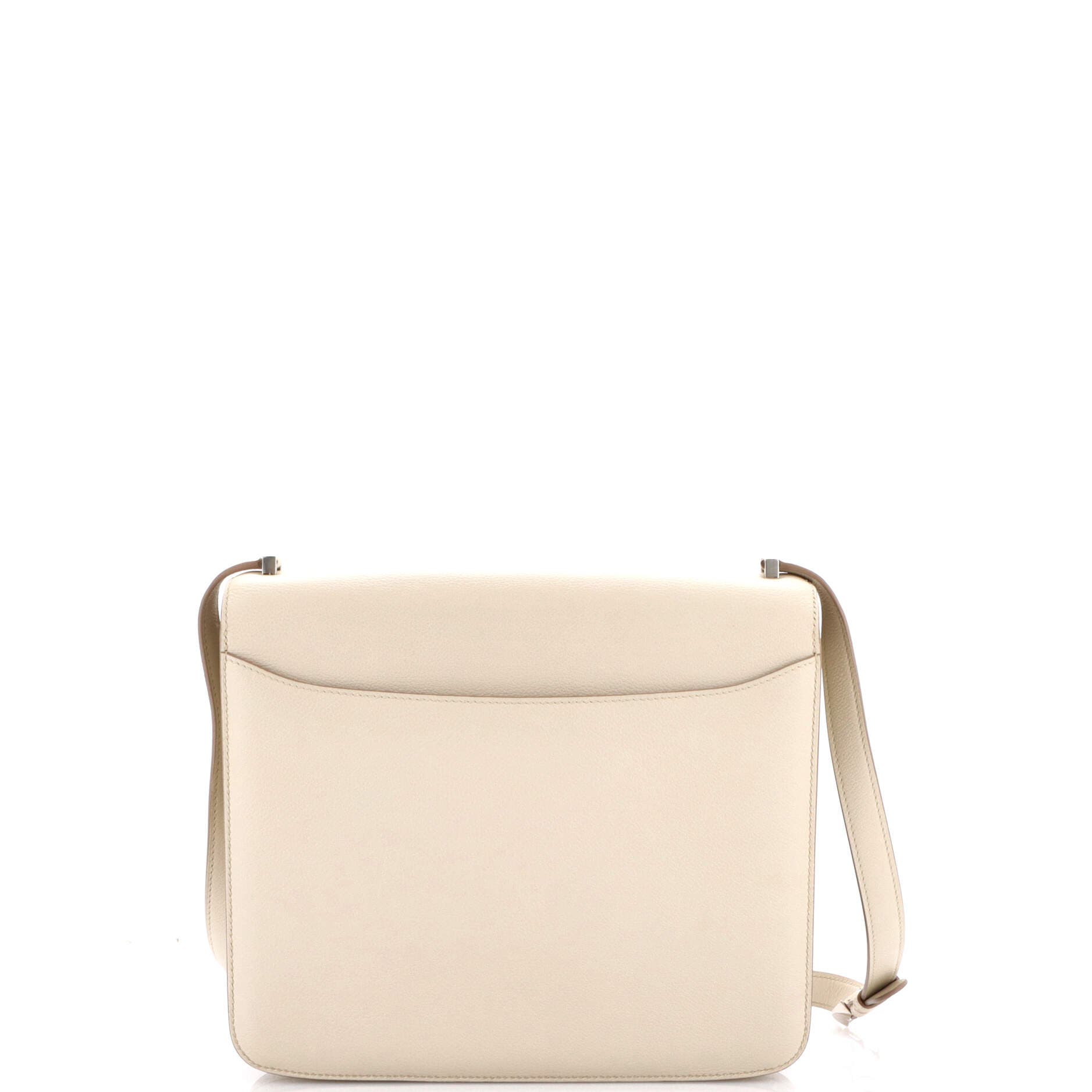 Pre-Owned Hermes 2002 Shoulder Bag Evercolor 26, Alternate, color, Beton