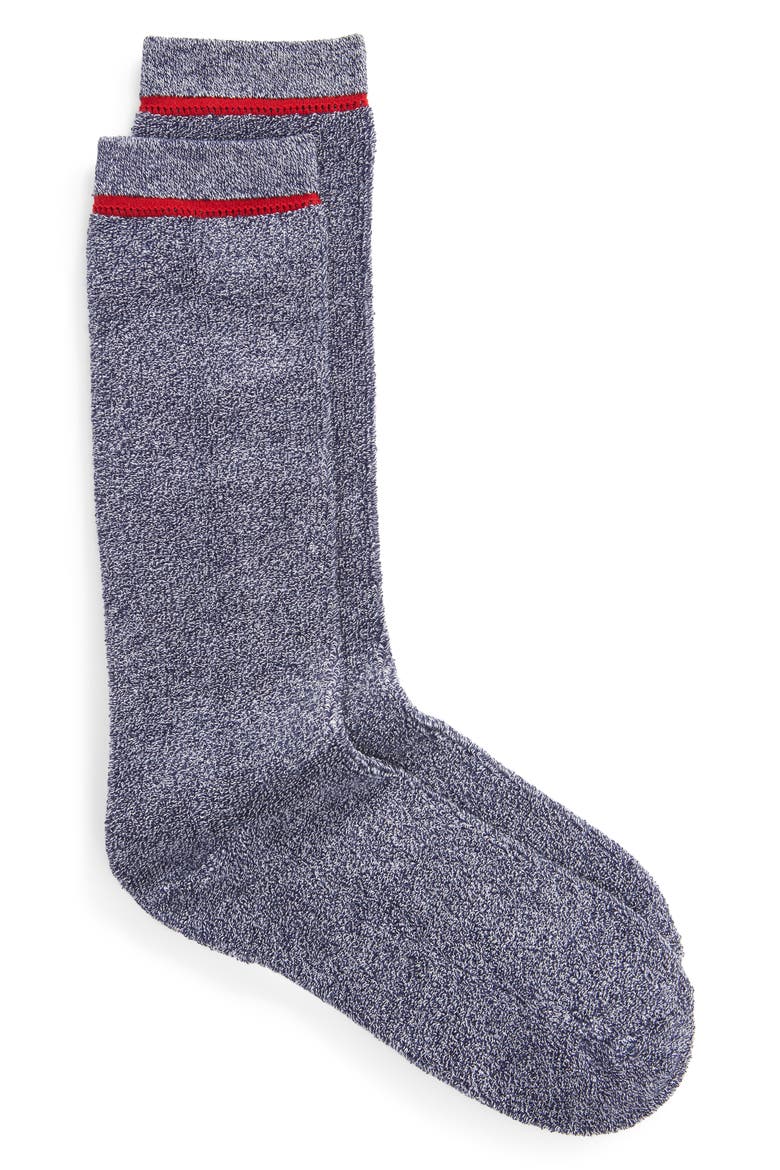 Kyro Cozy Crew Socks, Main, color, MDNY