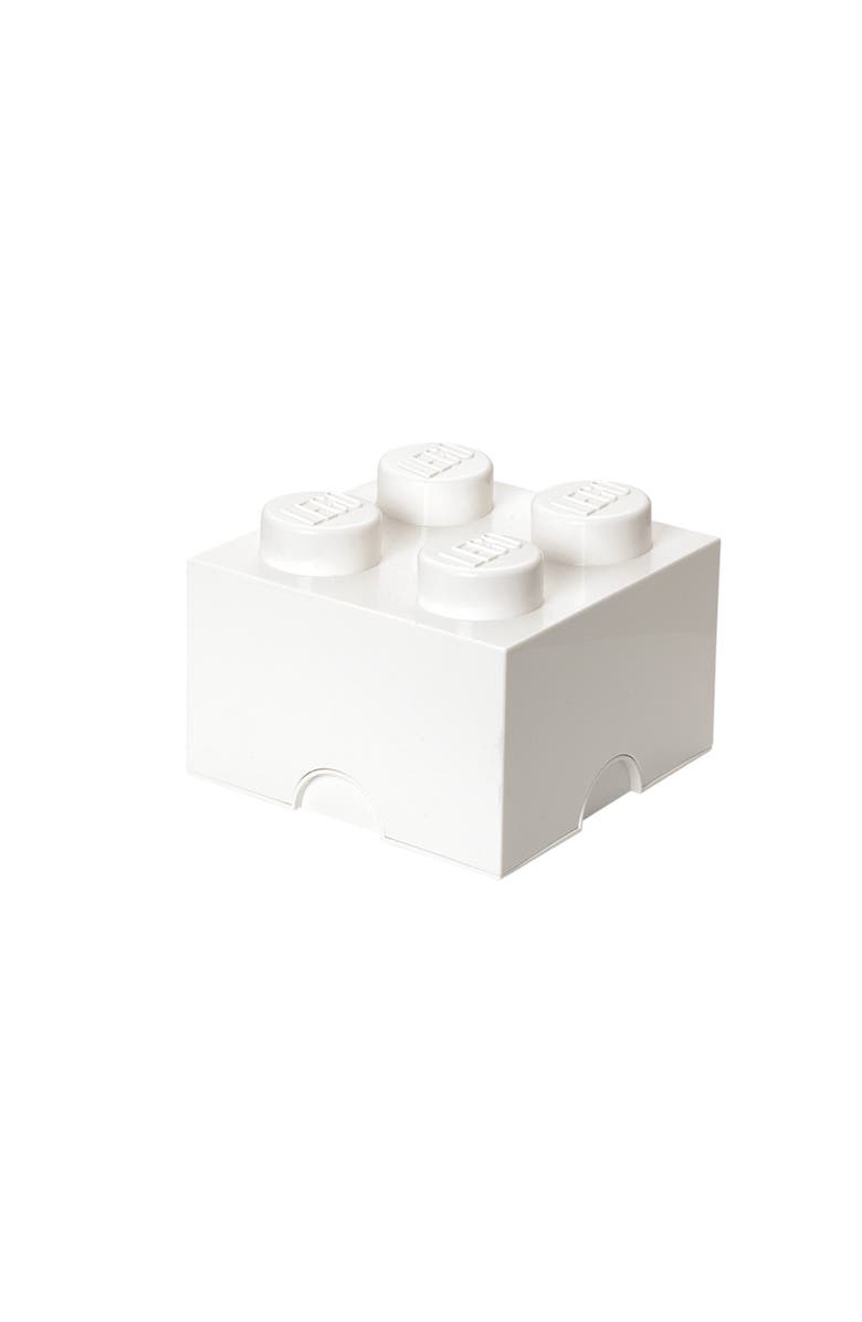 LEGO Storage Brick 4, White, Main, color, 