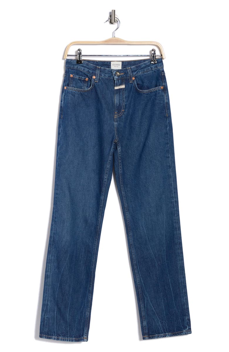 Closed Roan Straight Leg Jeans, Alternate, color, Dark Blue