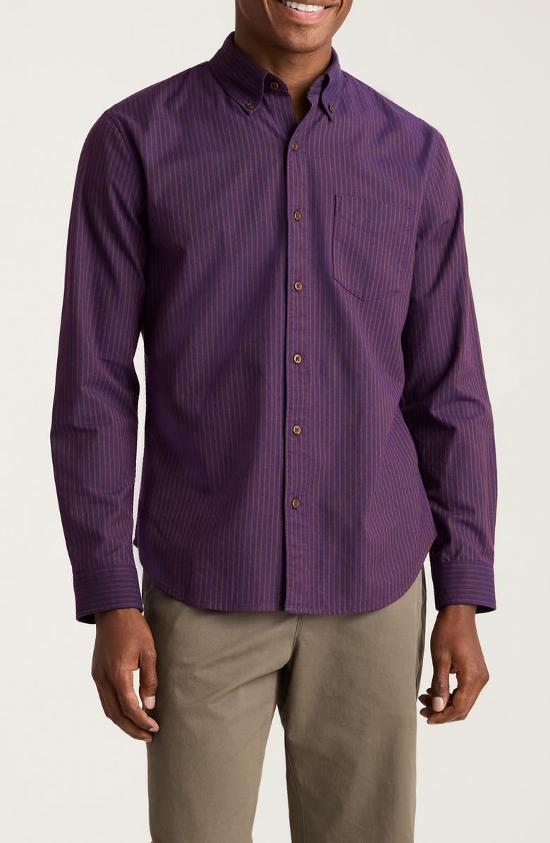 Bonobos Everyday Slim Fit nStripe Cotton Button-Down Oxford Shirt, Main, color, Dorsen Oxford Stripe