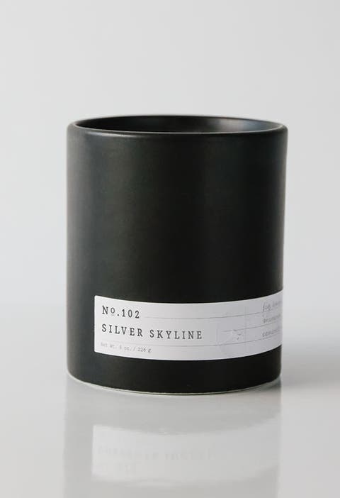 No. 102 Silver Skyline Scented Candle