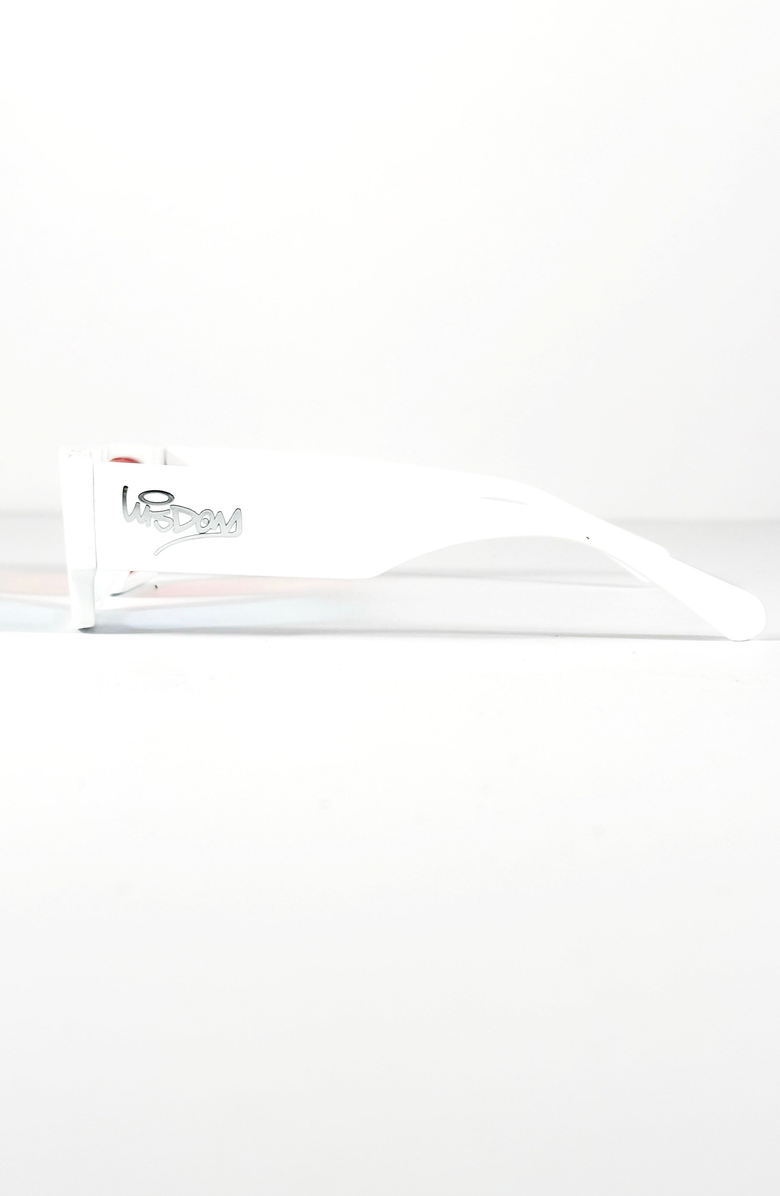 Wisdom Fashion House 3D Wisdom Glasses, Alternate, color, White With Red/Blue Lenses