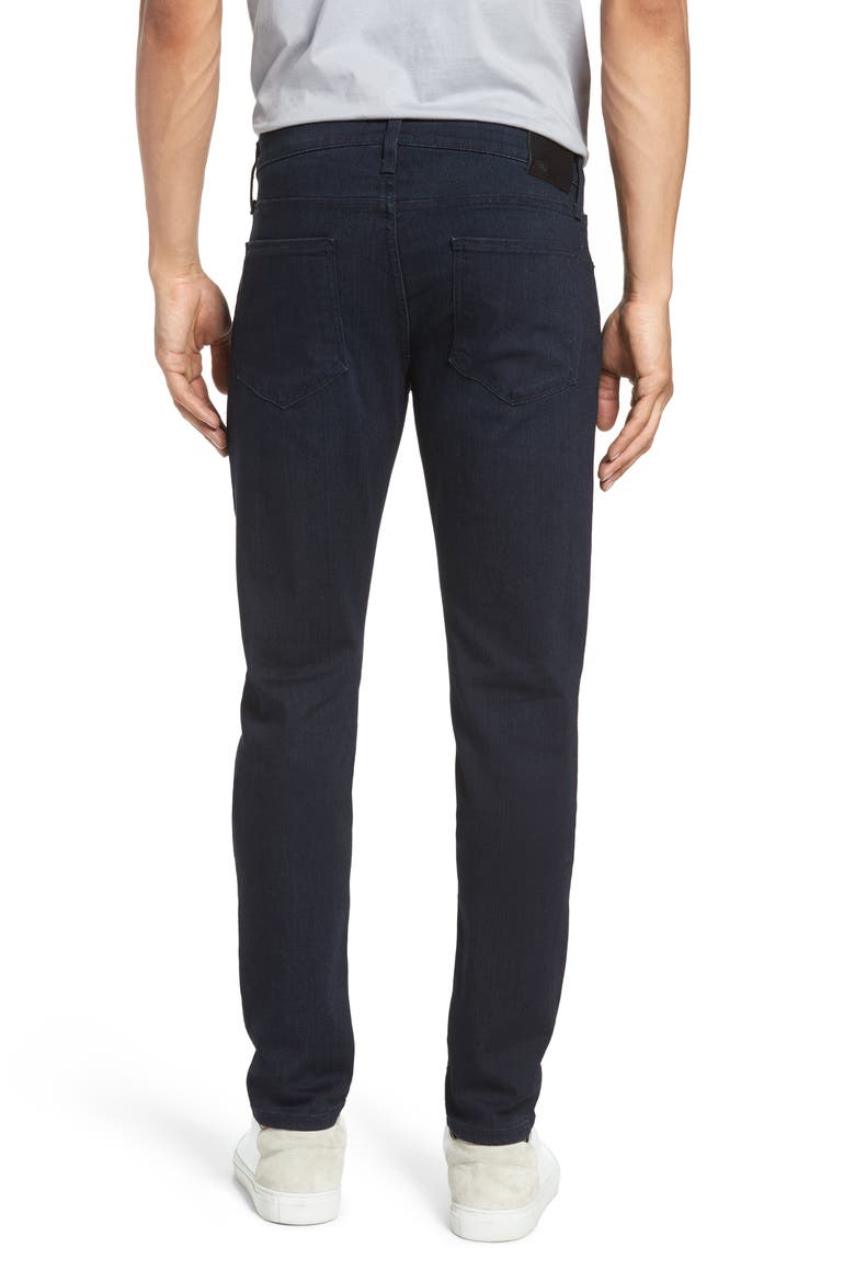 Transcend - Croft Skinny Fit Jeans, Alternate, color, INKWELL