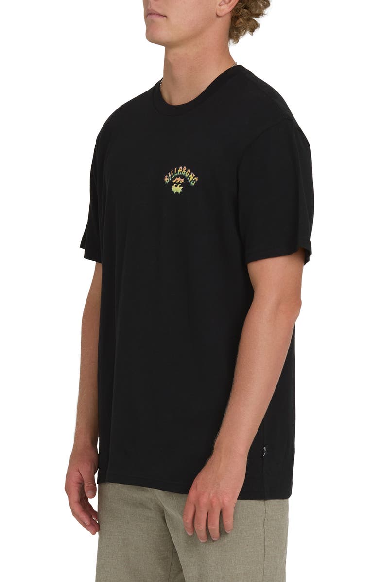 Billabong Nanda Ormond Occy Premium Graphic T-Shirt, Alternate, color, Black