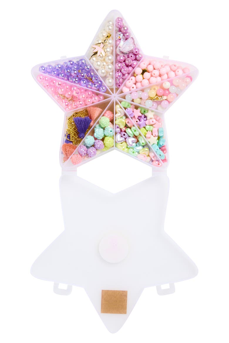 Kids' Tiny Dancer Ballet DIY Beading Kit, Alternate, color, GOLD/ PINK