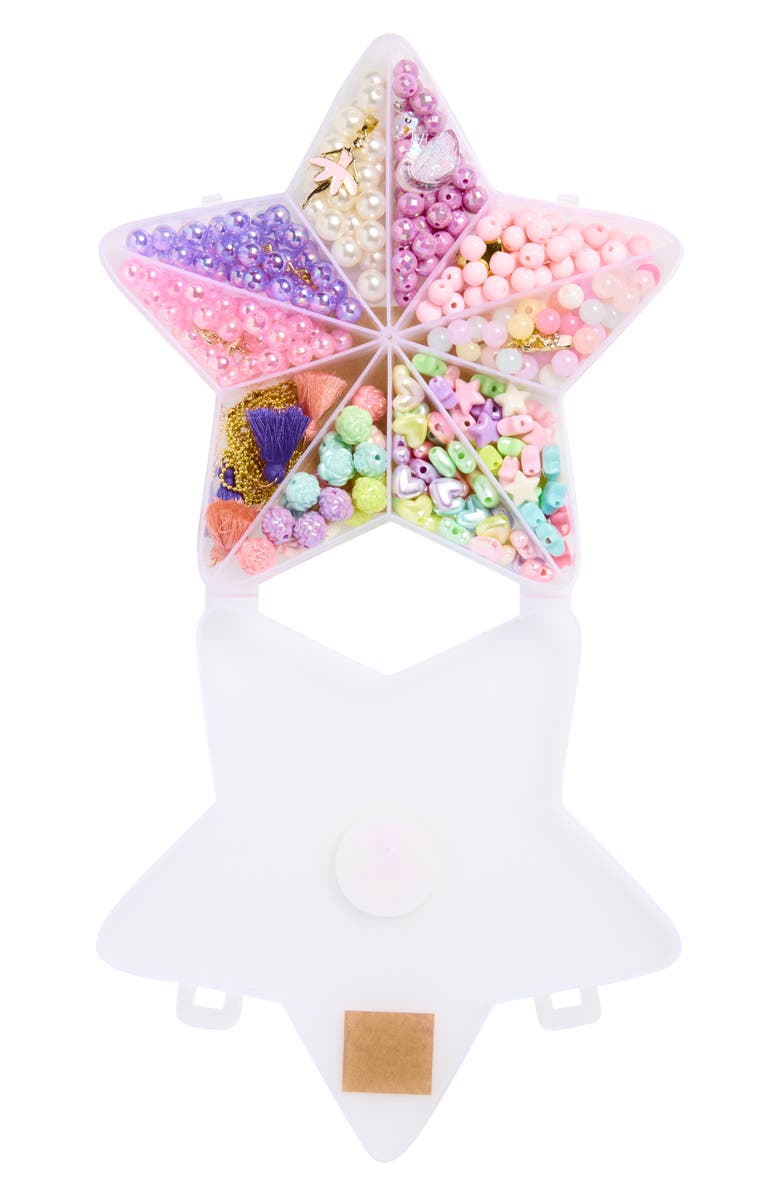 BOTTLEBLOND Kids' Tiny Dancer Ballet DIY Beading Kit, Alternate, color, Gold/ Pink