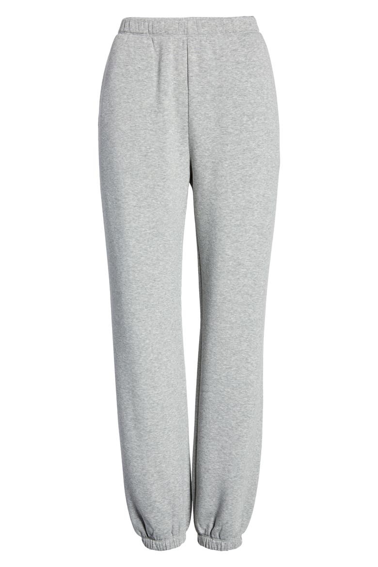 Boyfriend Sweatpants, Alternate, color, GREY HEATHER