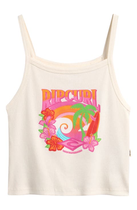 Kids' Tropical Dawn Graphic Tank (Big Kid)