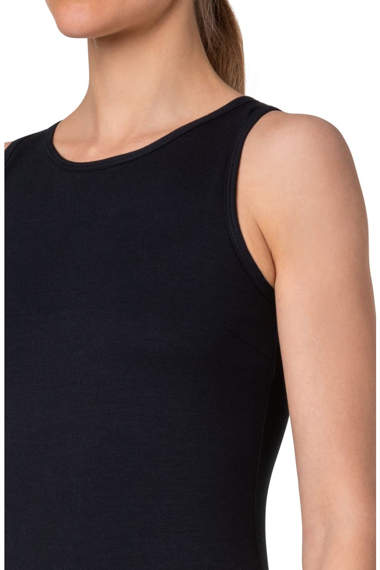 Sleeveless Knit Top, Alternate, color, BLACK