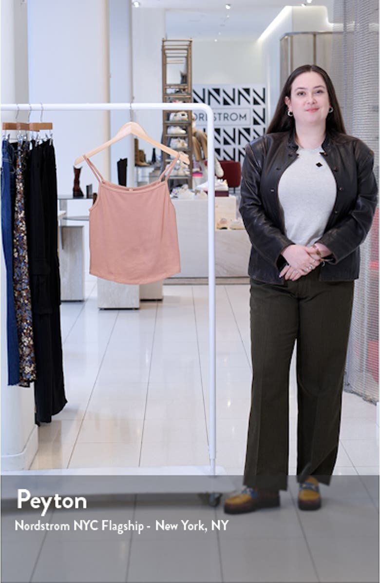 Cotton Rib Camisole, sales video thumbnail