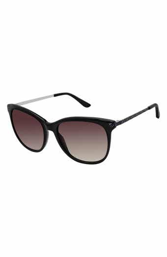 Isaac Mizrahi New York 55mm Square Sunglasses