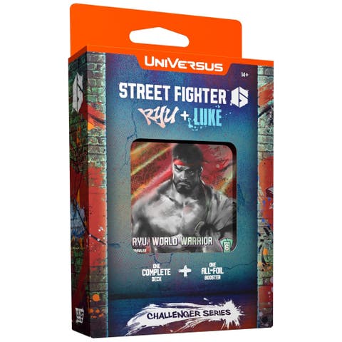 Street Fighter 6 Challenger Series, Ryu & Luke, Card Game