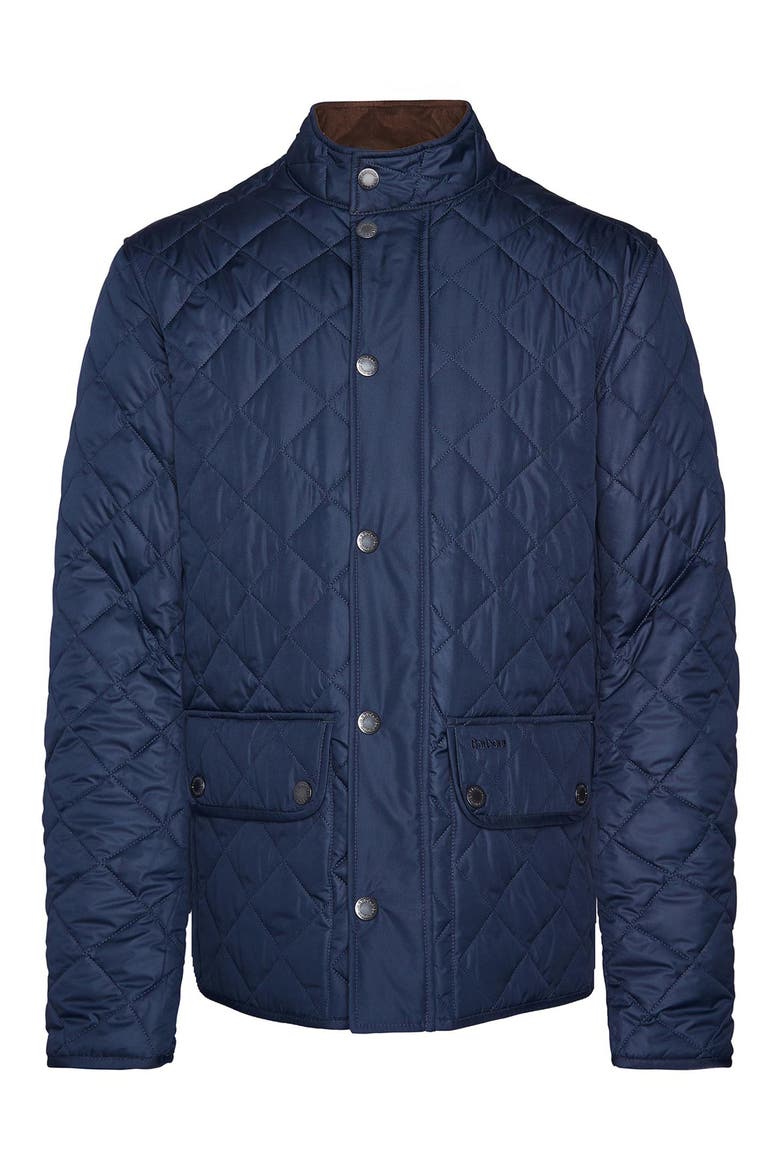 Lowerdale Quilted Jacket, Alternate, color, NAVY