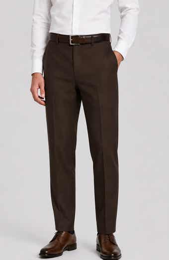 Stefano Modern Fit Wool Trousers