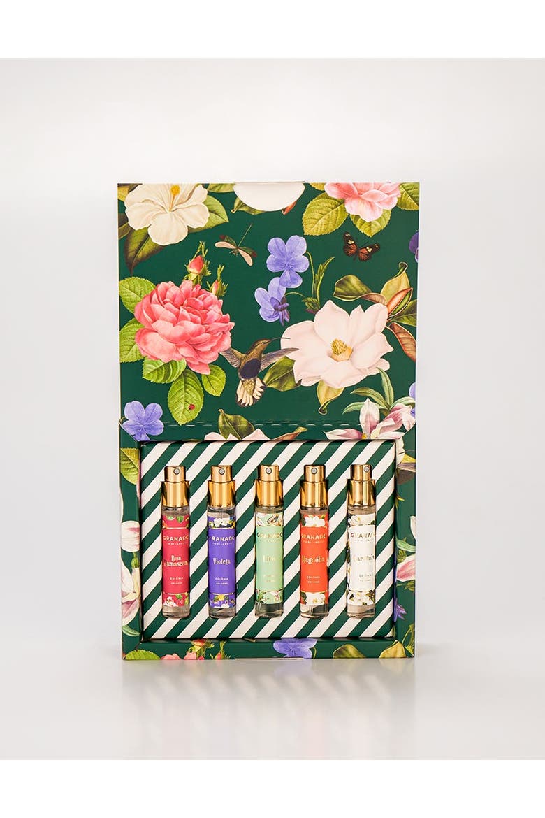 Discovery Set Floral, Alternate, color, Clear