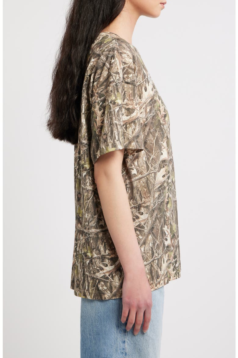 Sport Boyfriend Slub T-Shirt, Alternate, color, CAMO