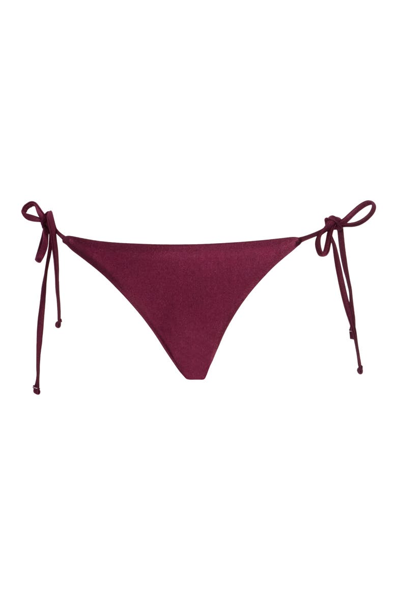 Sunning Side Tie Bikini Bottoms, Main, color, PINK