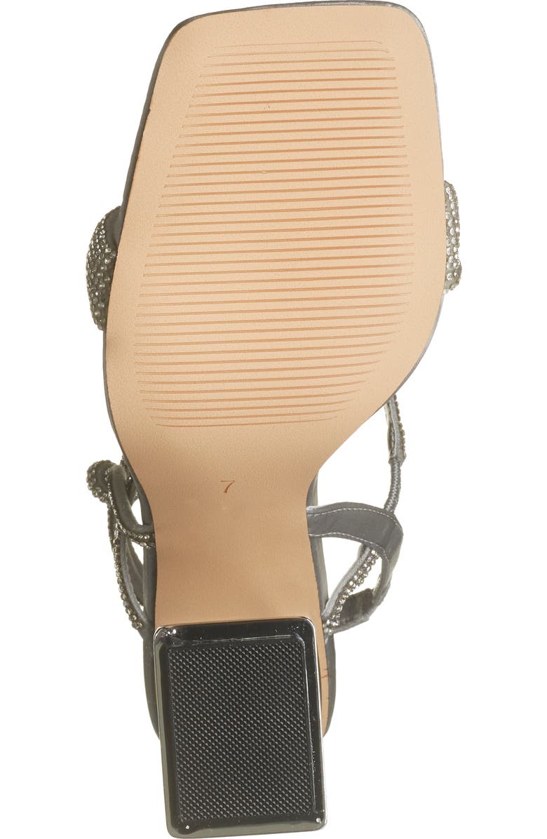 ASHLEY KAHEN Goddess Block Heel Sandal, Alternate, color, Silver